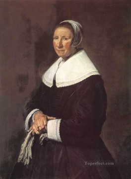 フランス・ハルス Painting - 女性の肖像 1648 年 オランダ黄金時代 フランス ハルス